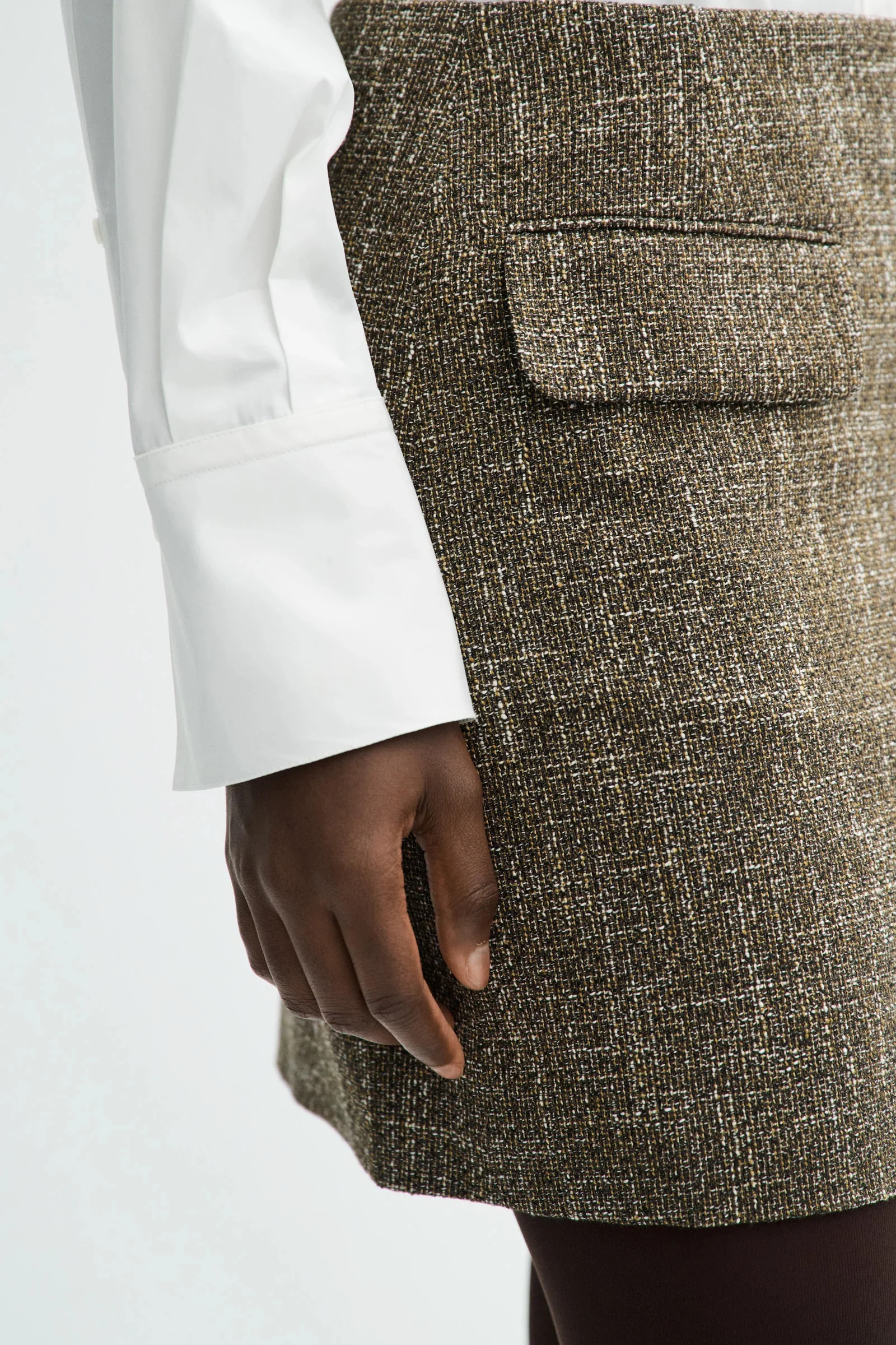 nomme tweed skirt - Image 5