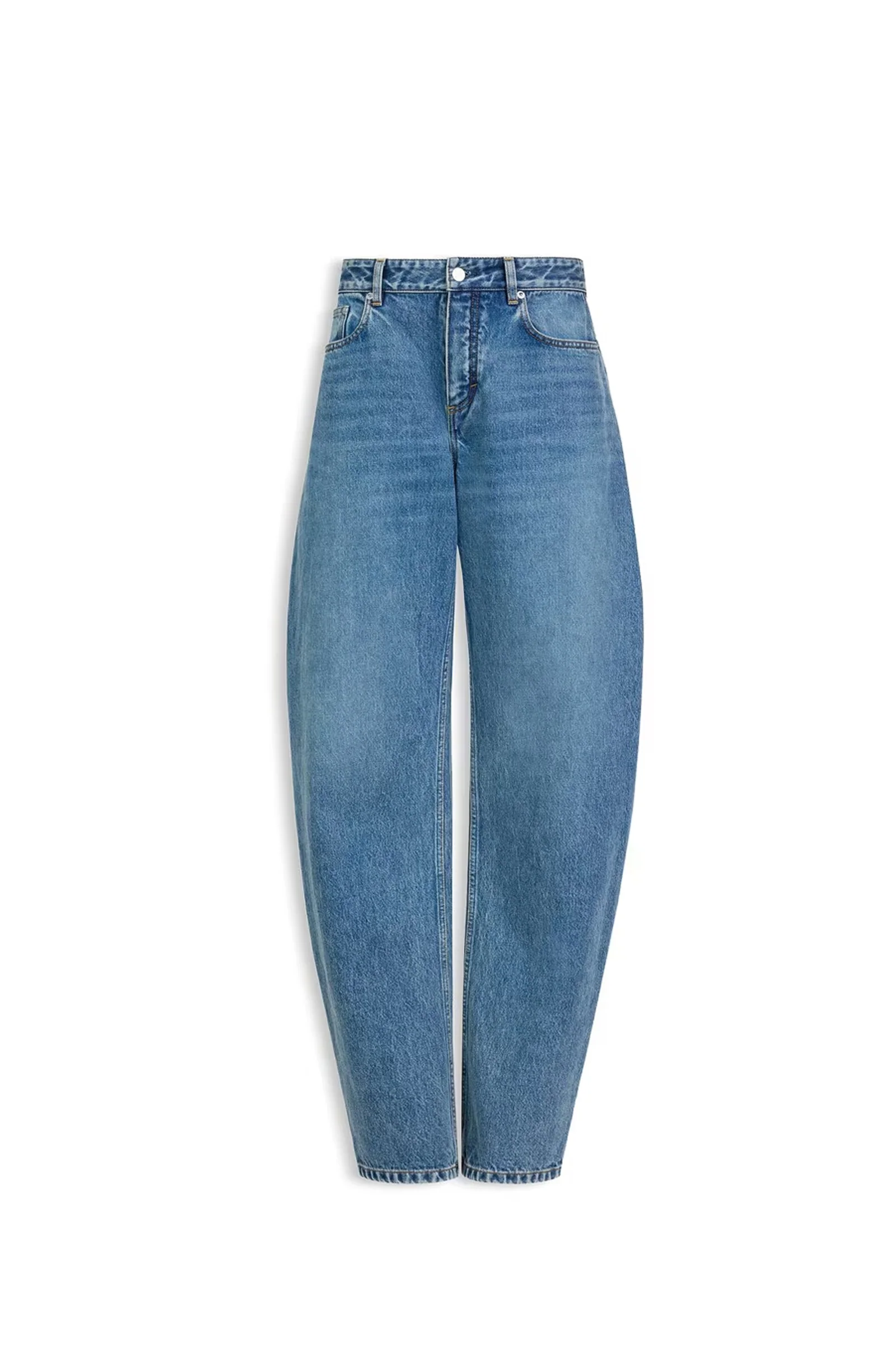 Round Denim Jeans