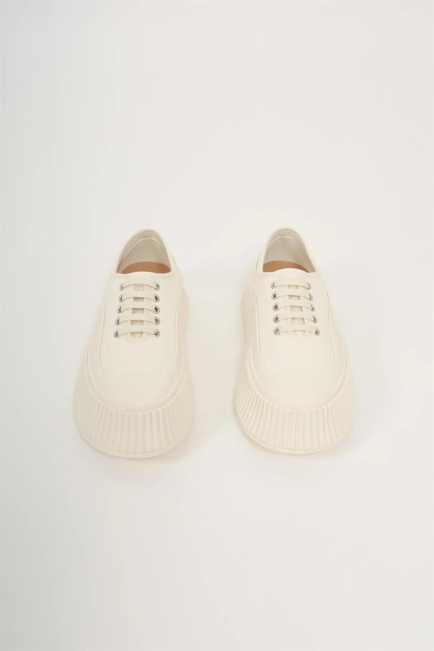 Sneakers Lace-up Canvas - Image 3