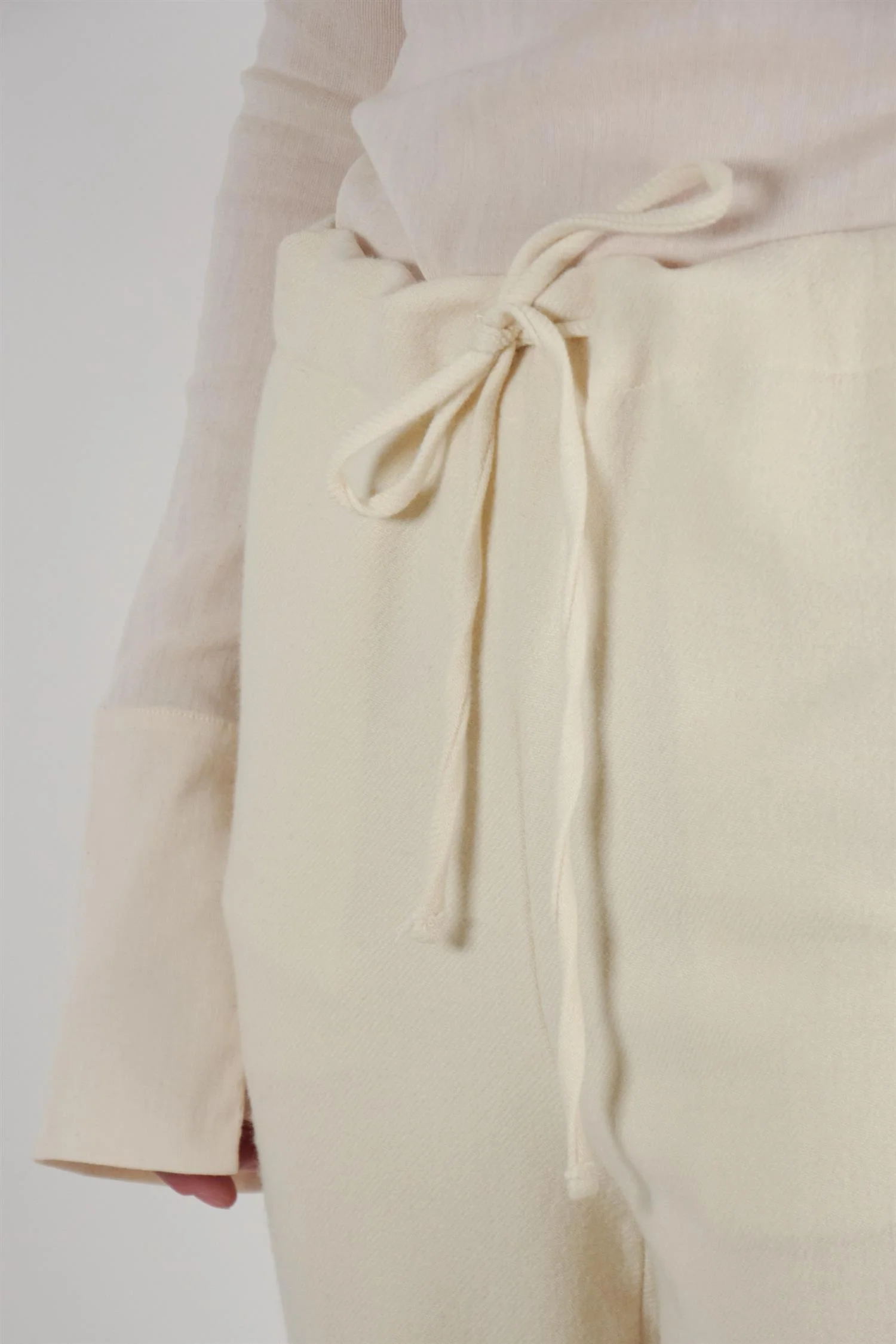 Wide Leg Trouser Pant In Climate Beneficial Wool - Image 4
