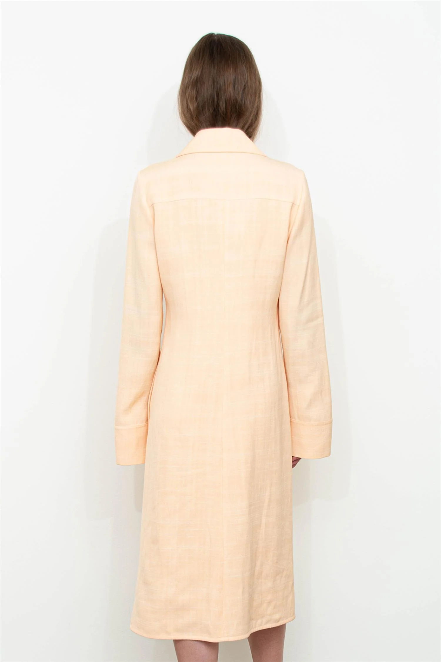Dress Light Pastel Orange - Image 3