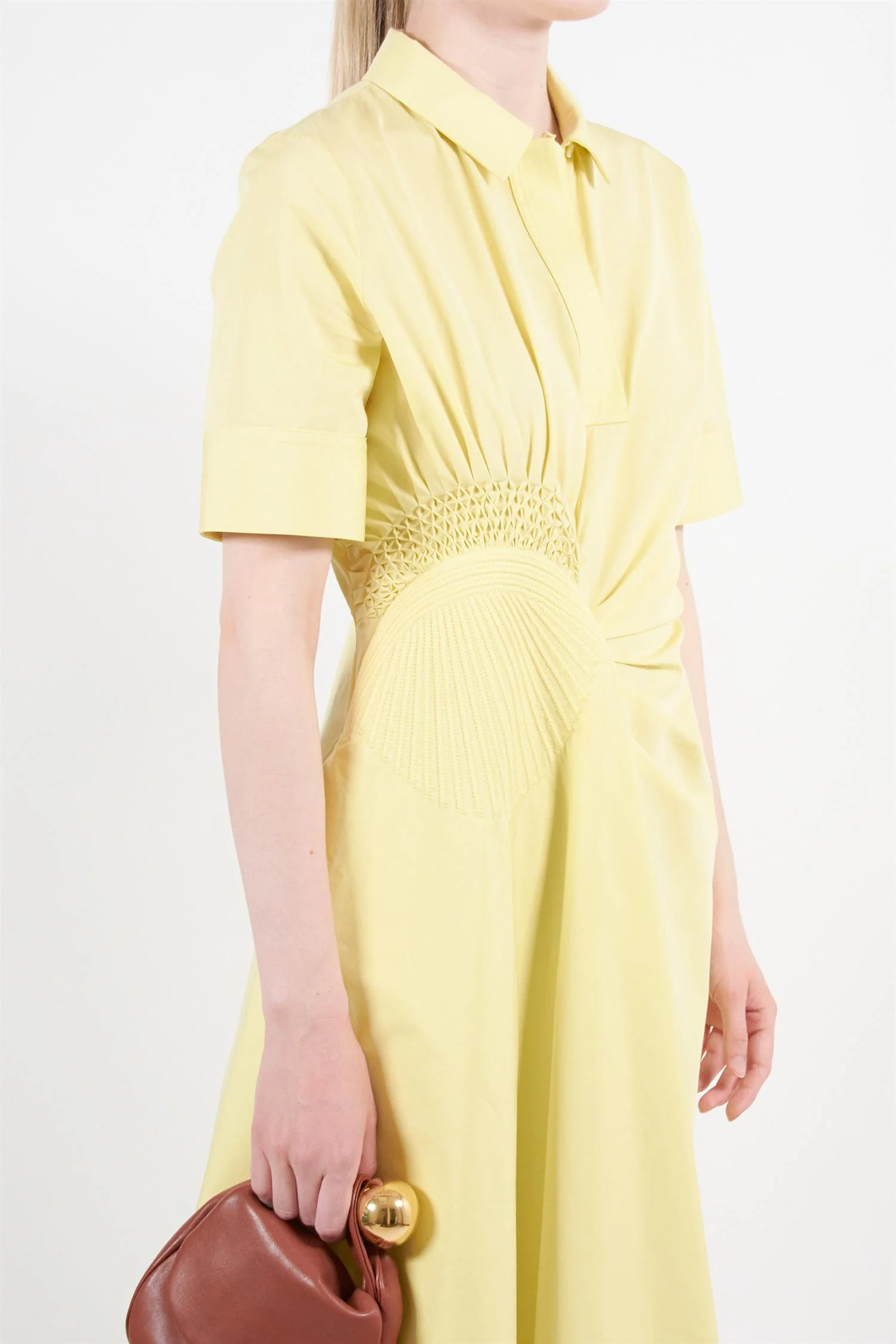 Embroidered Shirt Dress - Image 3