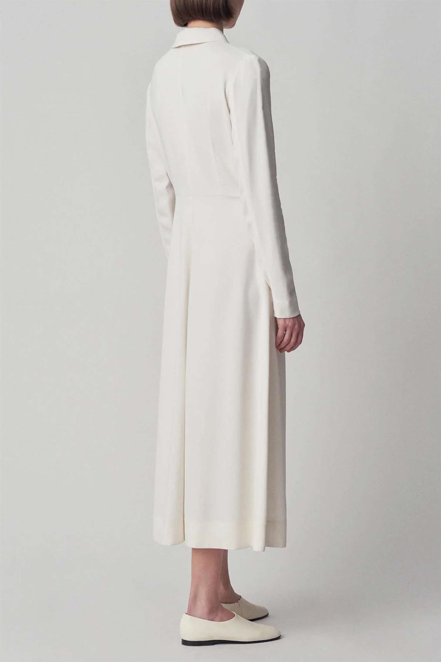 Long Sleeve Shirt Dress - Image 3
