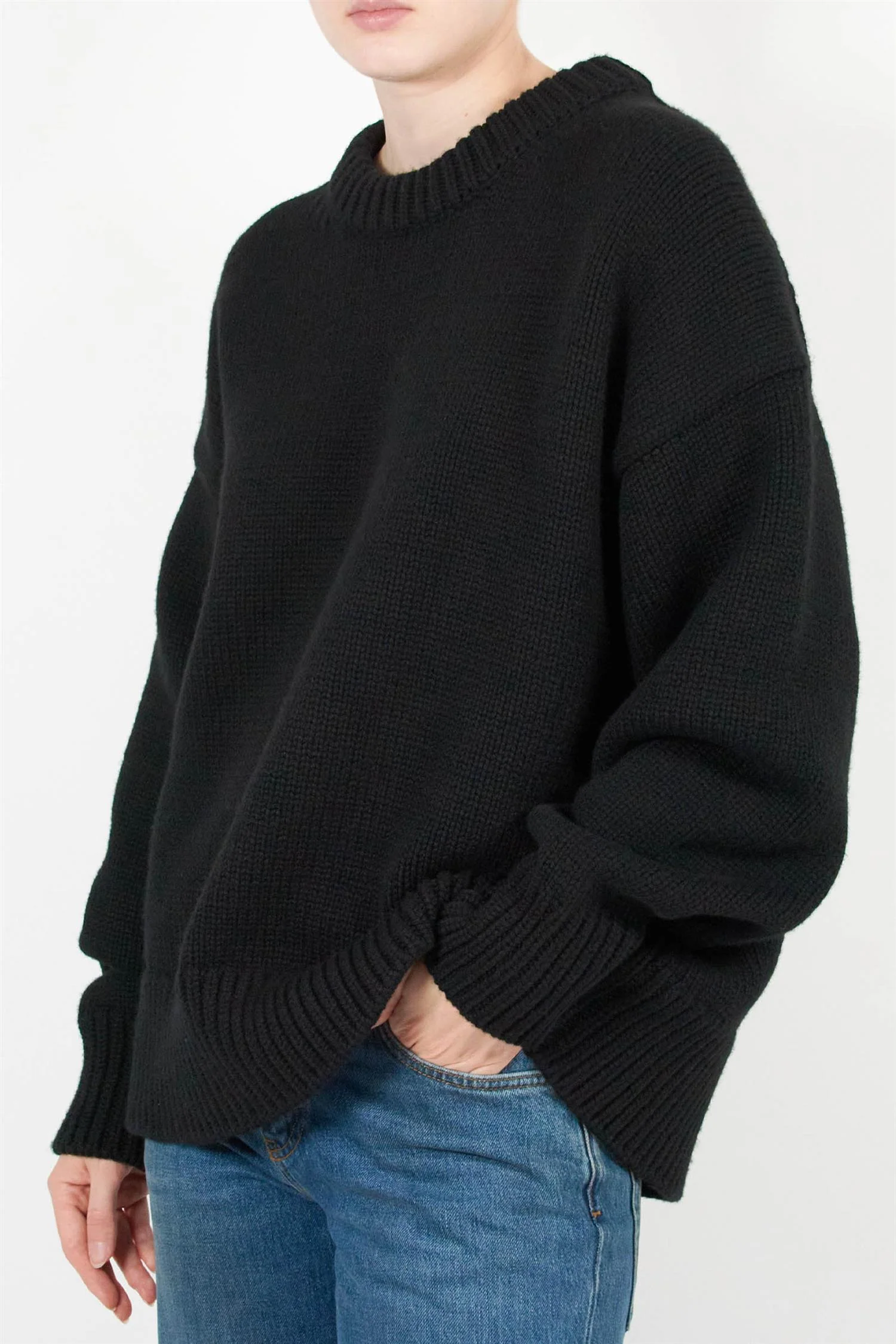 Ophelia Top in Wool and Cashmere - Image 3