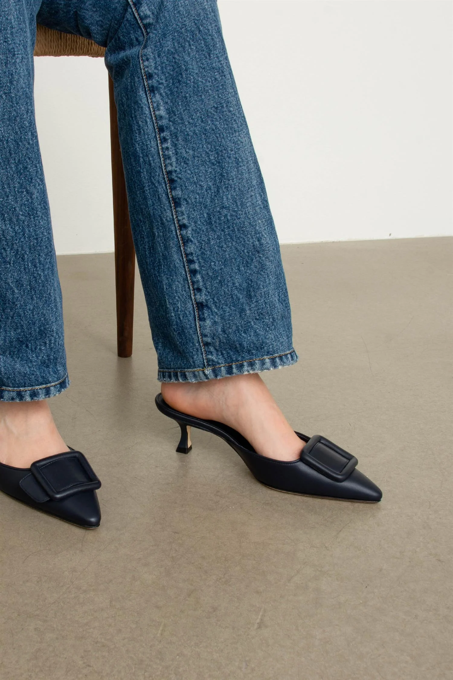 Maysale Nappa 50 Navy - Image 5