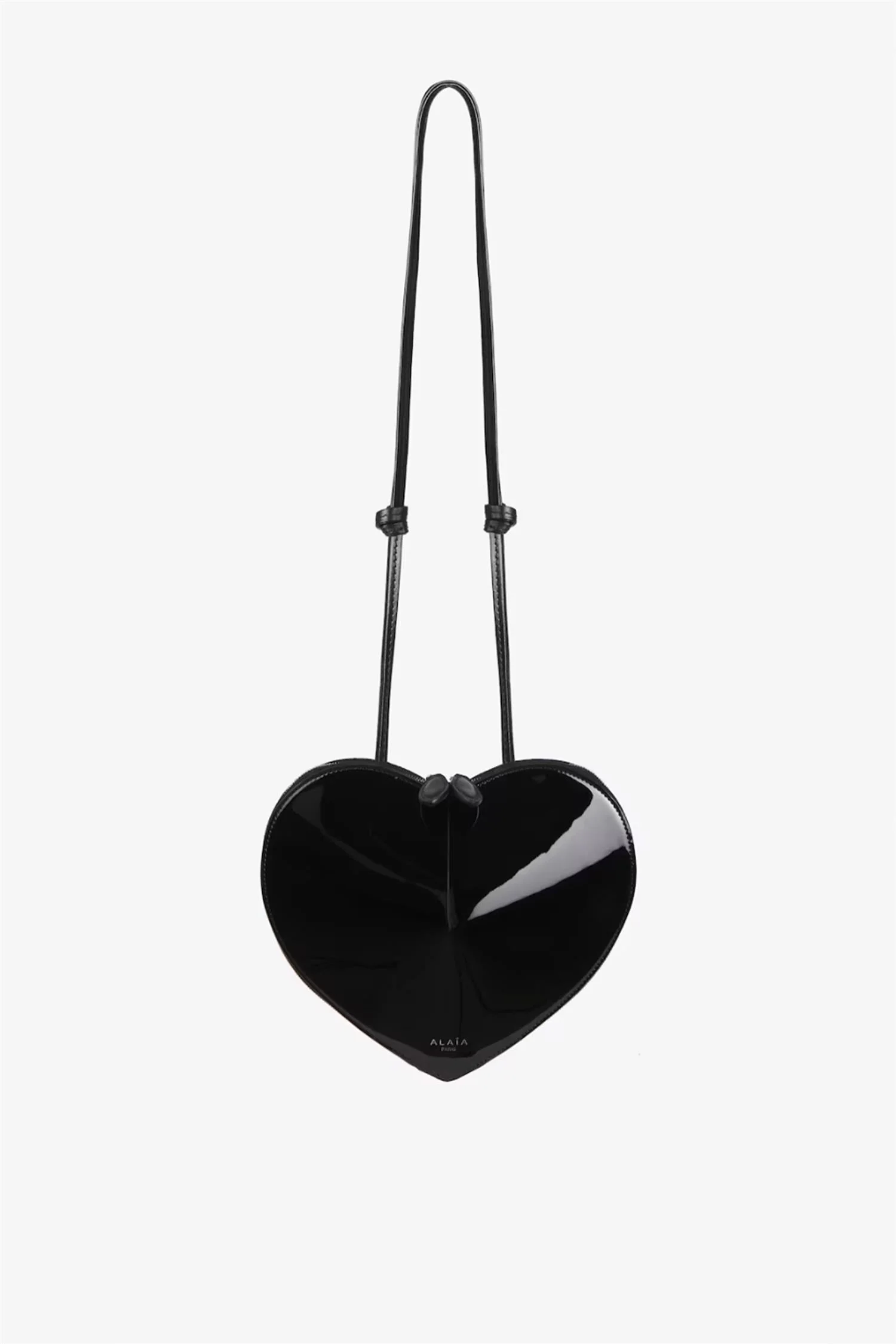 Le Coeur Shiny Leather Bag