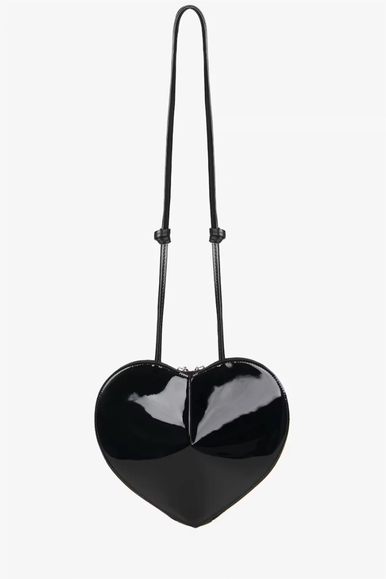 Le Coeur Shiny Leather Bag - Image 4