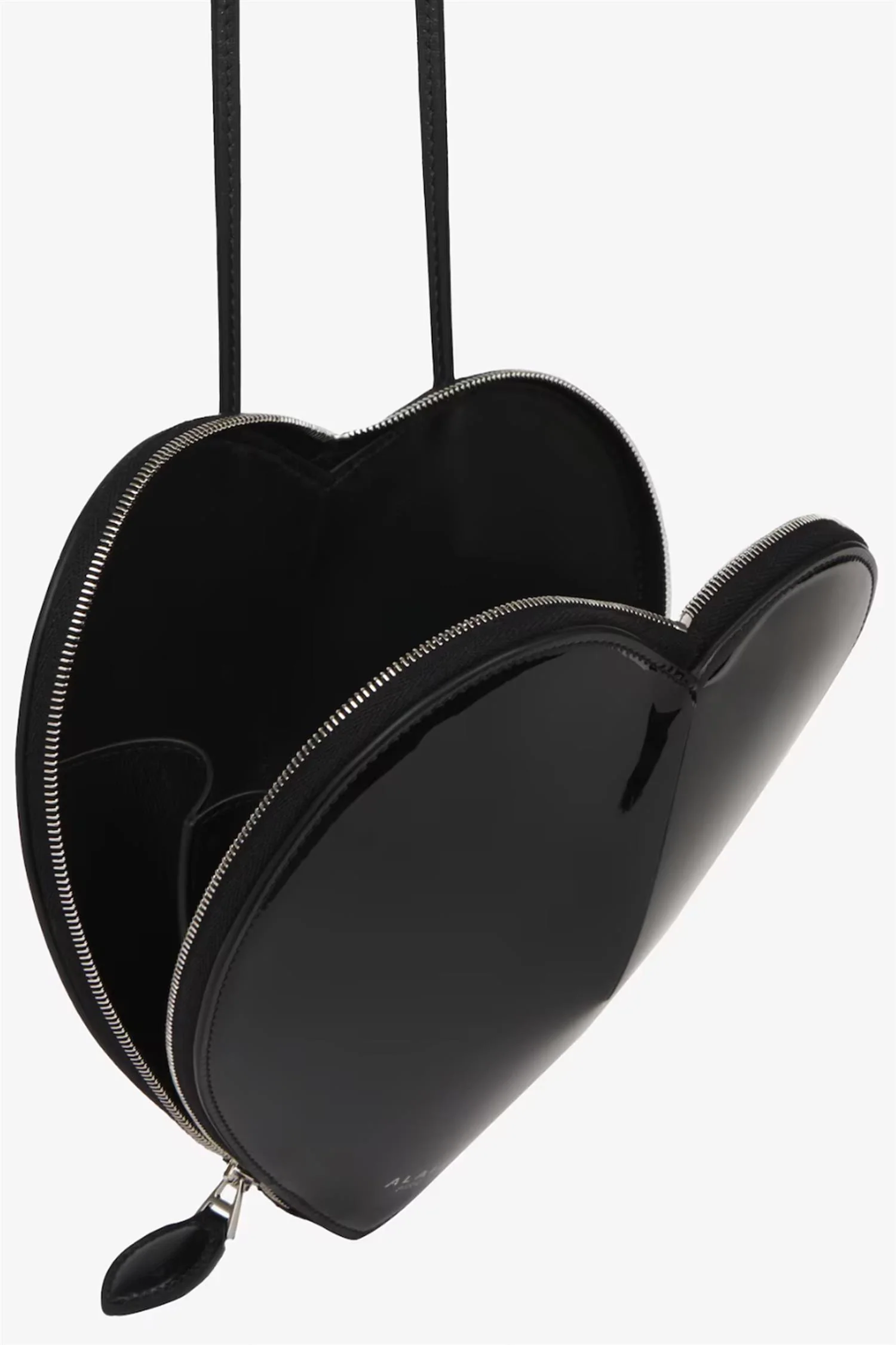 Le Coeur Shiny Leather Bag - Image 5