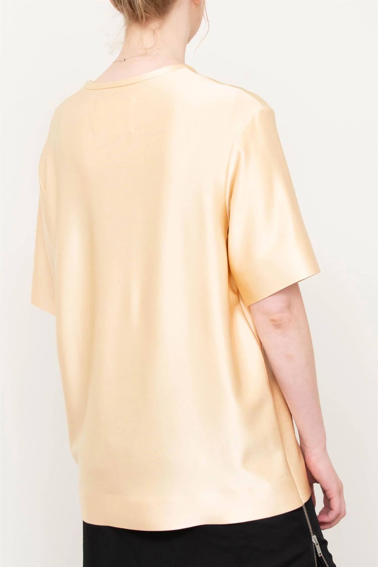 T-Shirt in Matt Viscose Jersey - Image 5