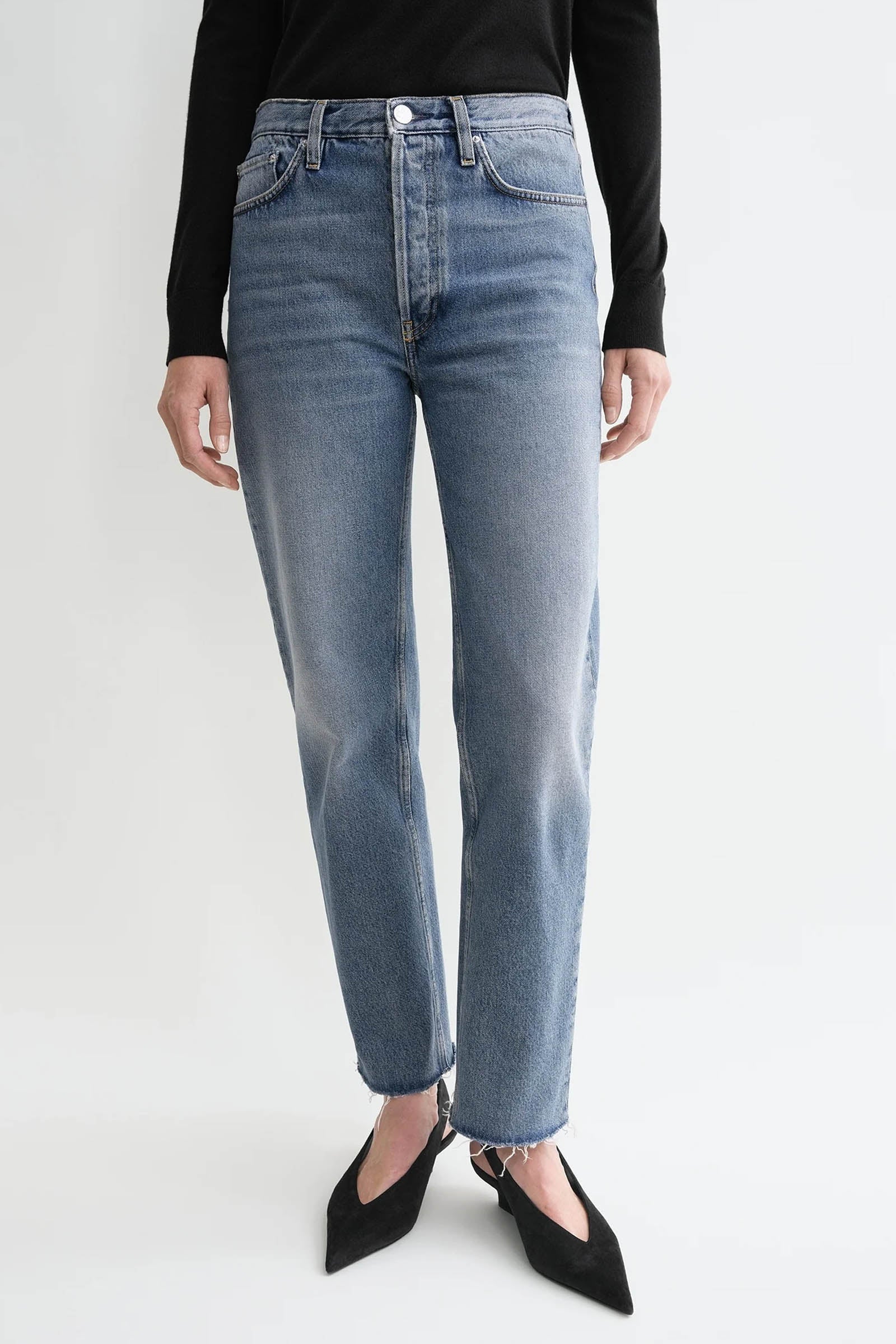 Classic cut denim vintage wash - Image 5