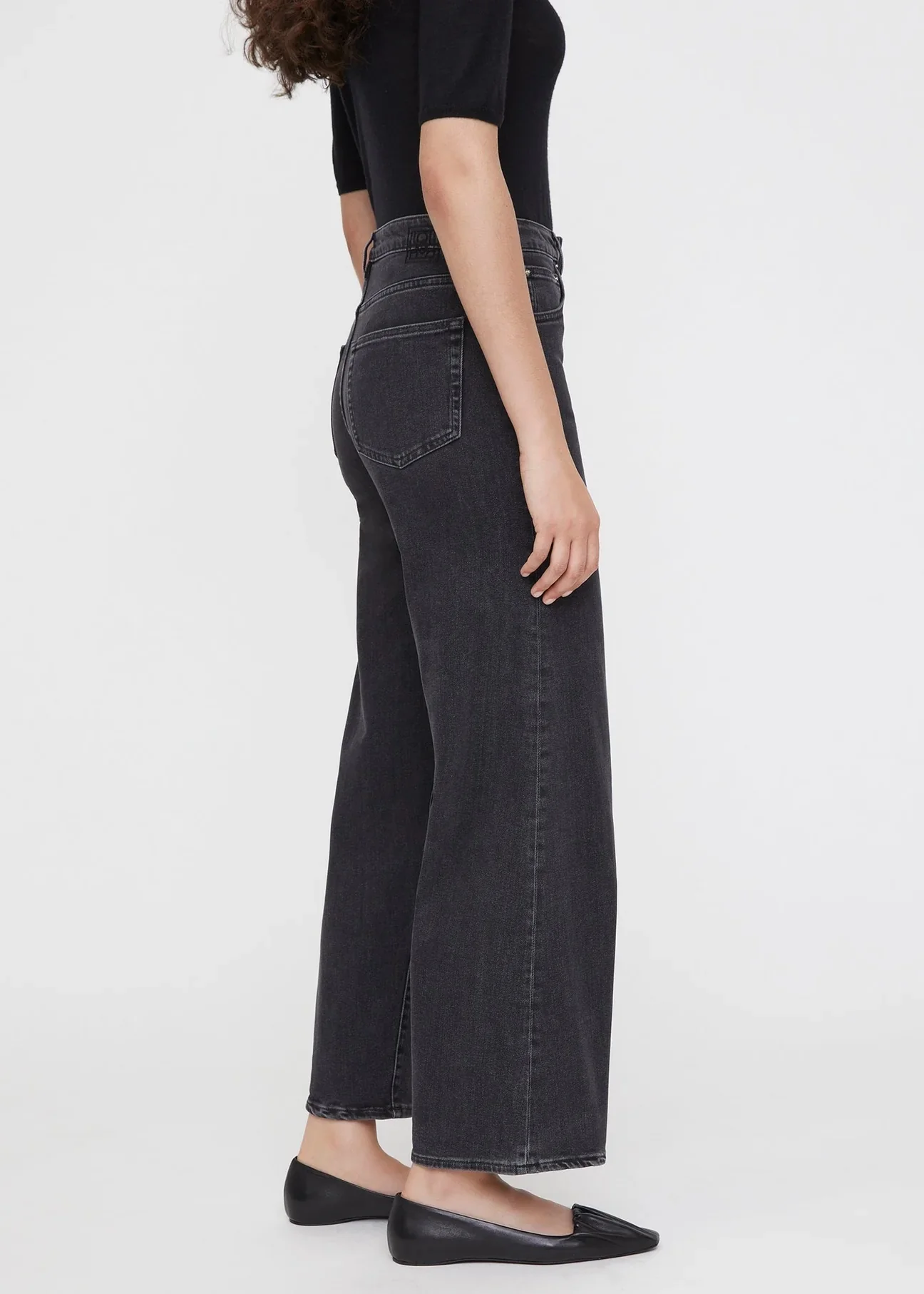 Flare fit denim grey wash - Image 4