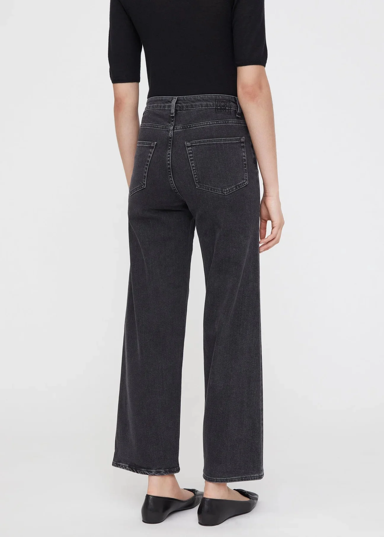 Flare fit denim grey wash - Image 5