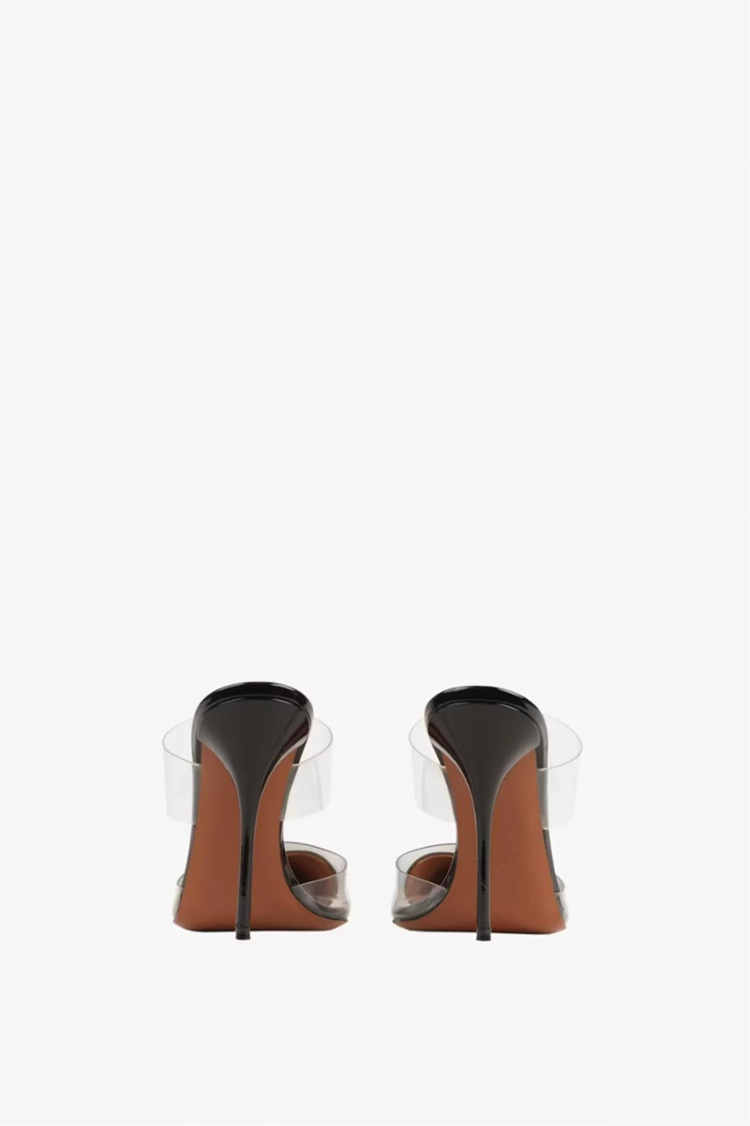 Heart Mules in Patent Calfskin - Image 4