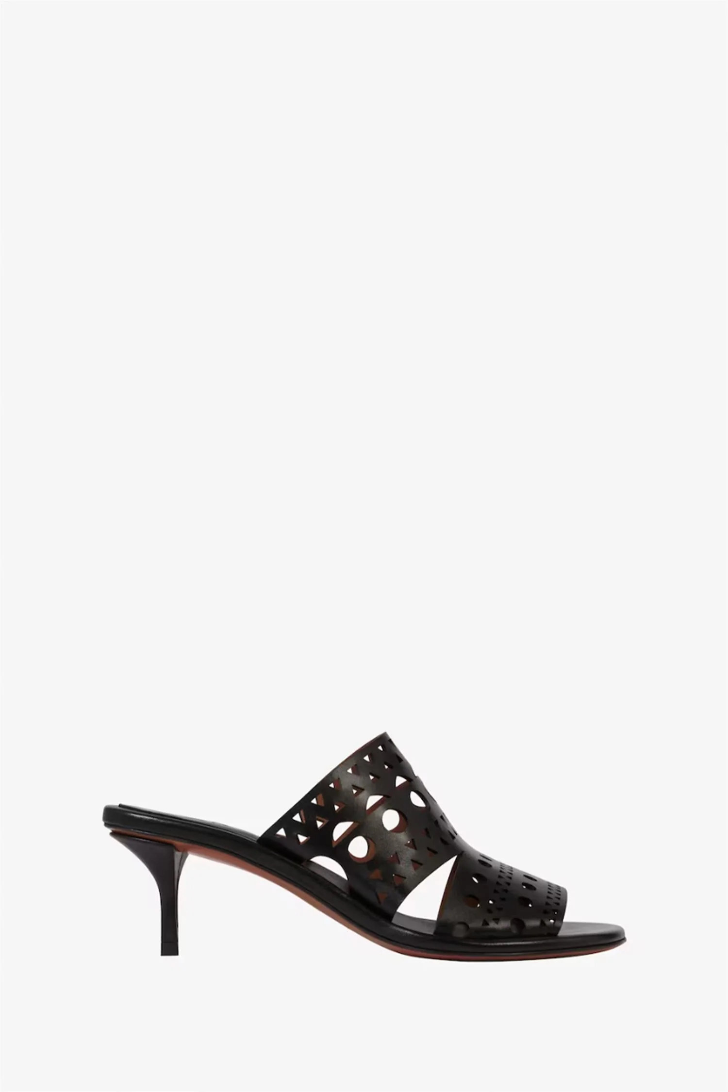 Vienne Mule in Vienne Lambskin