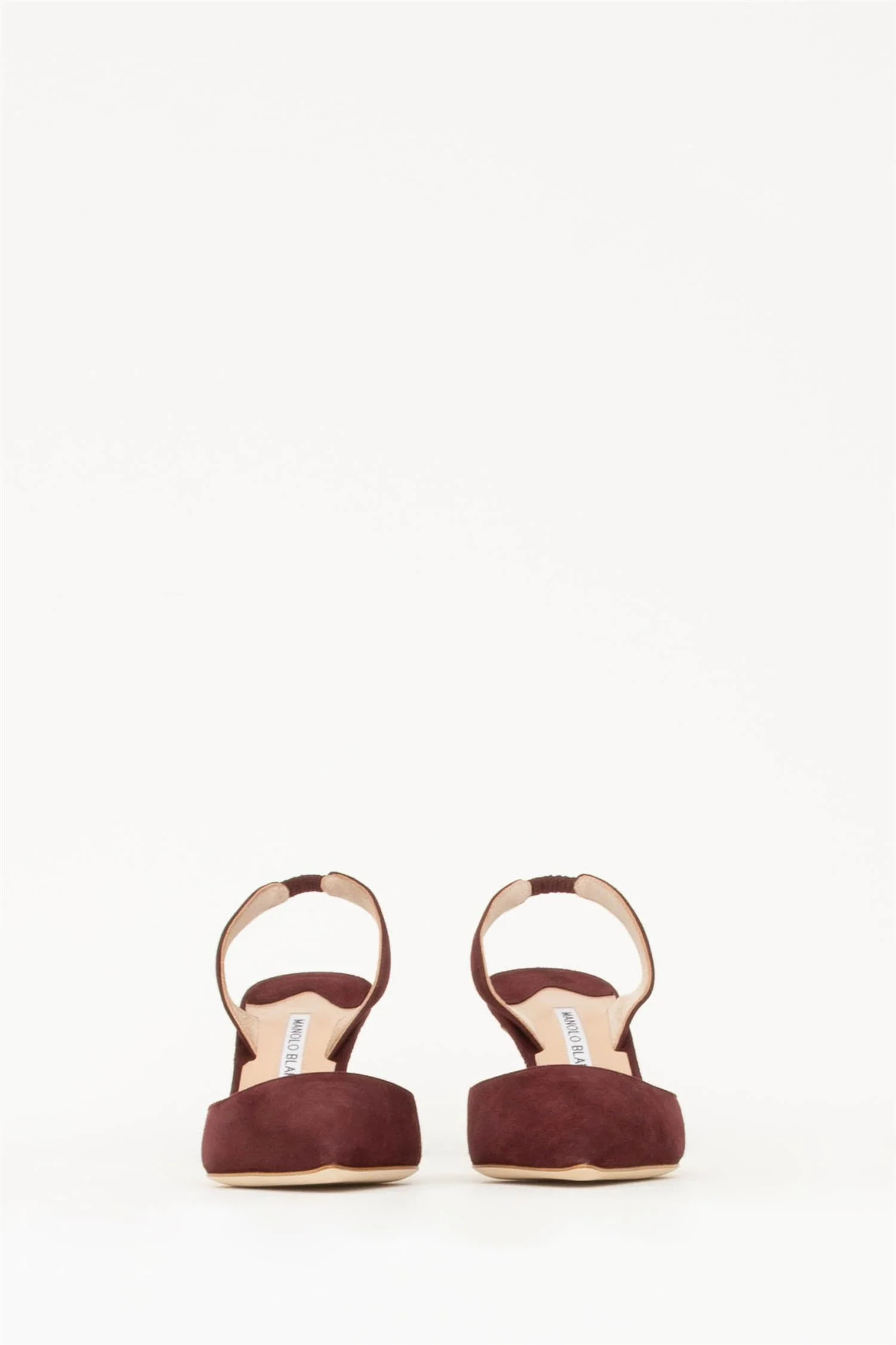 Carolyne Suede 70 Dark Red - Image 3