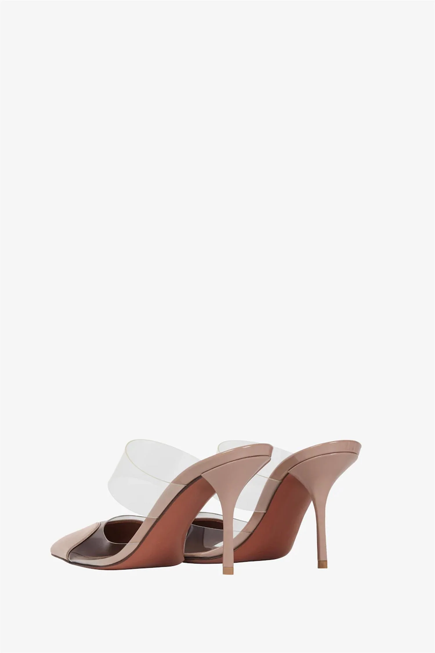 Heart Mules in Patent Calfskin - Image 3