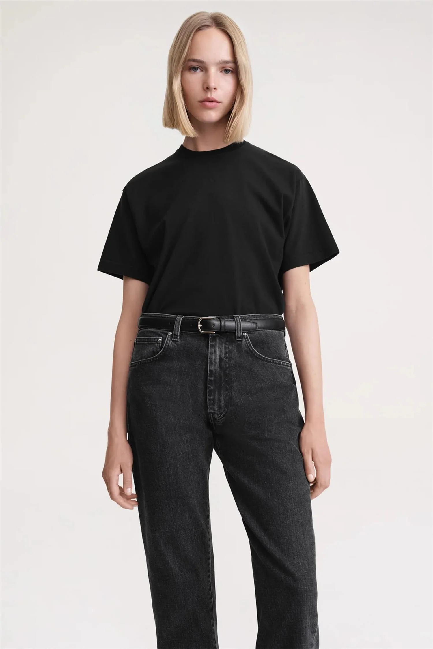 Twisted seam denim grey wash - Image 5