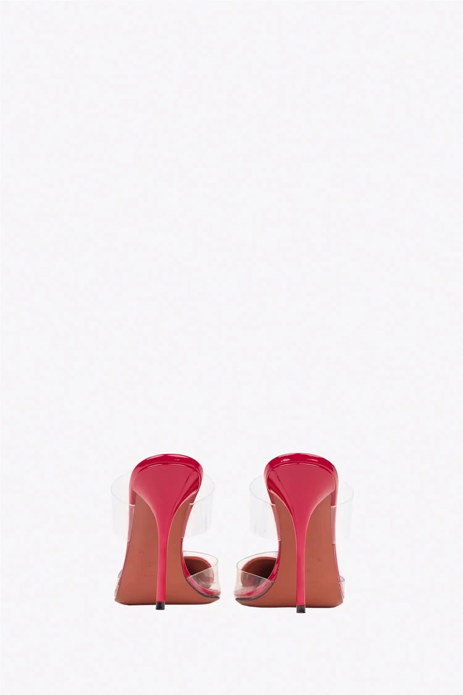 Heart Mules in Patent Calfskin - Image 3