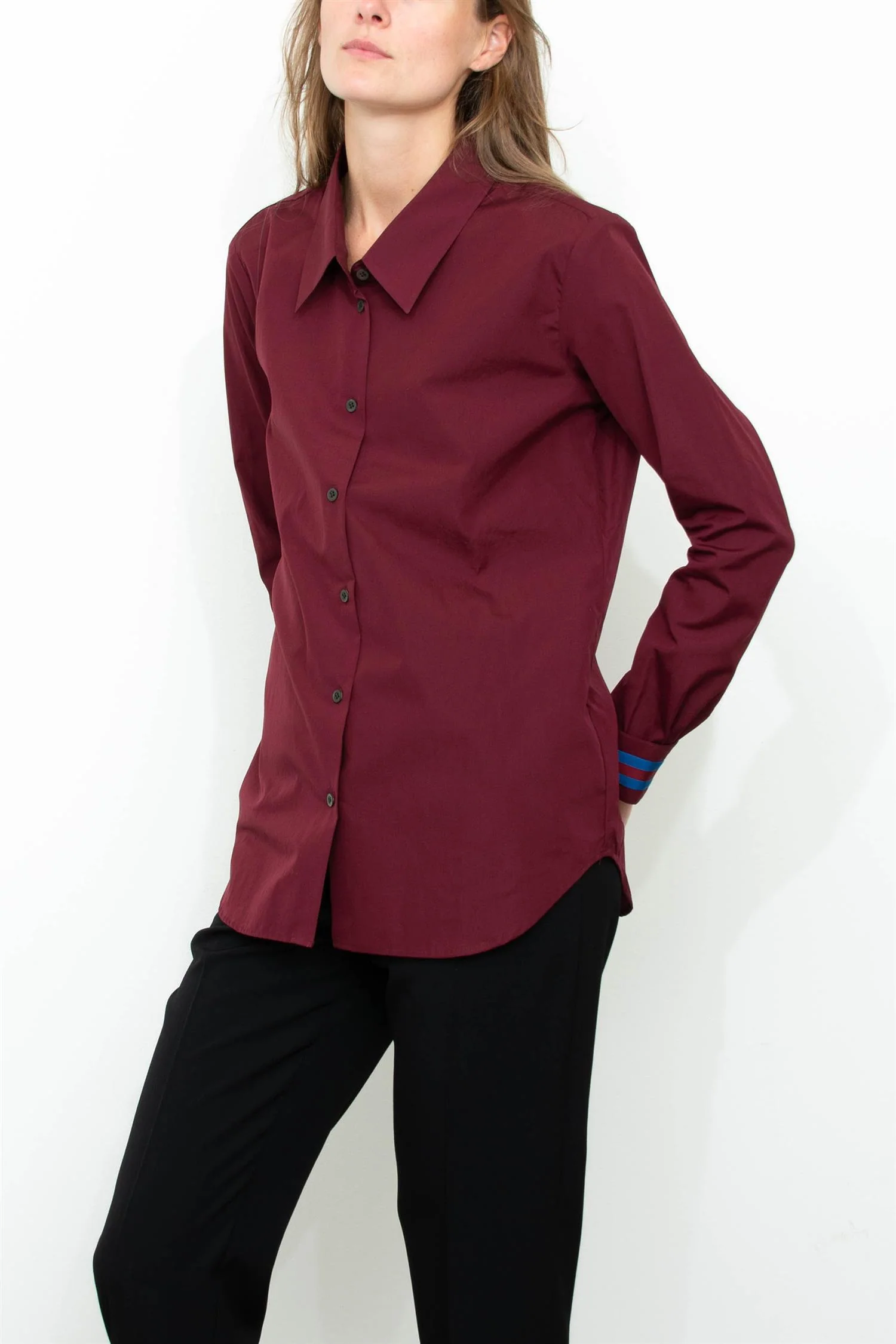 Regular Fit Shirt Bordeaux - Image 2