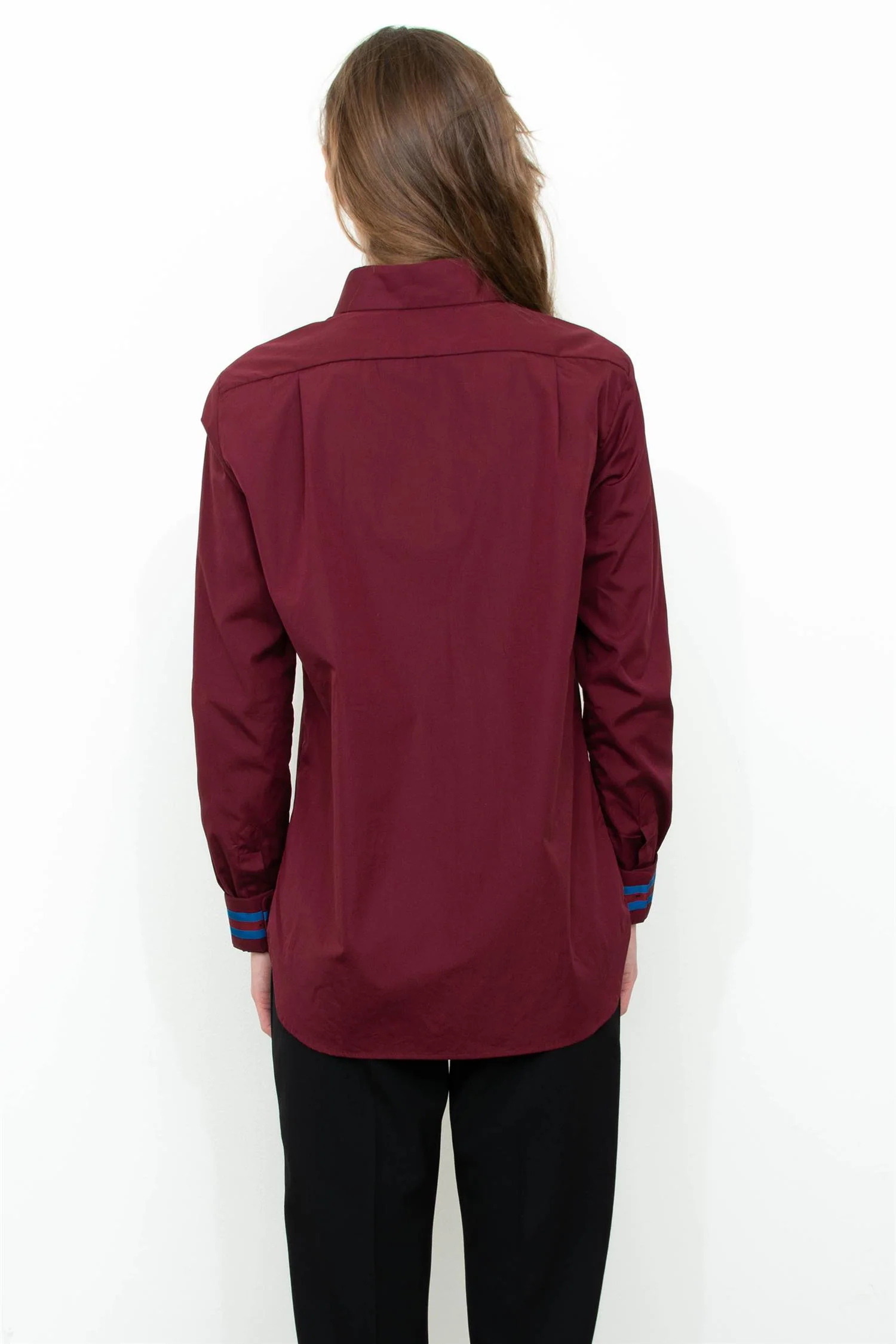 Regular Fit Shirt Bordeaux - Image 4