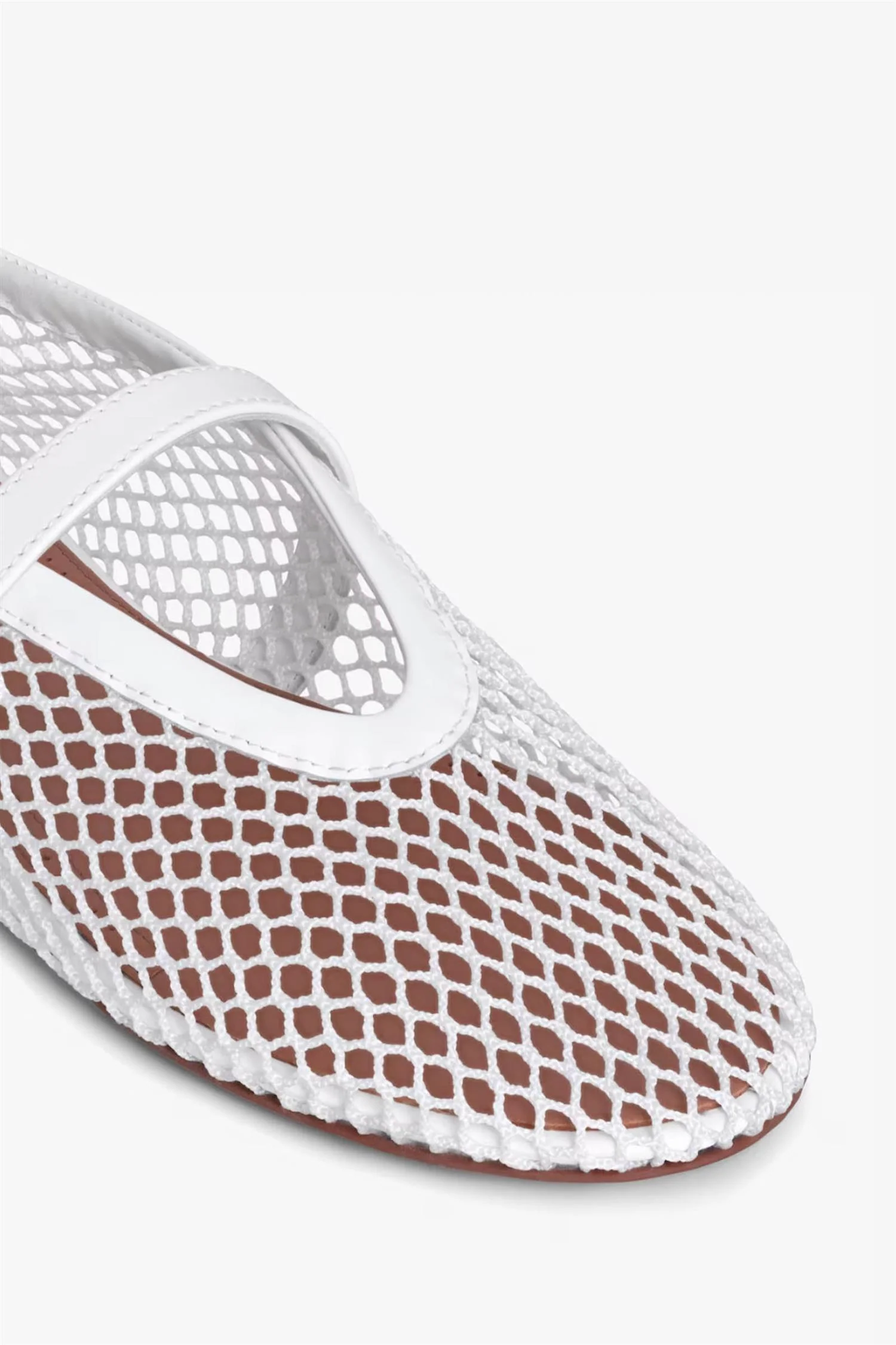 Fishnet Ballet Flats - Image 4