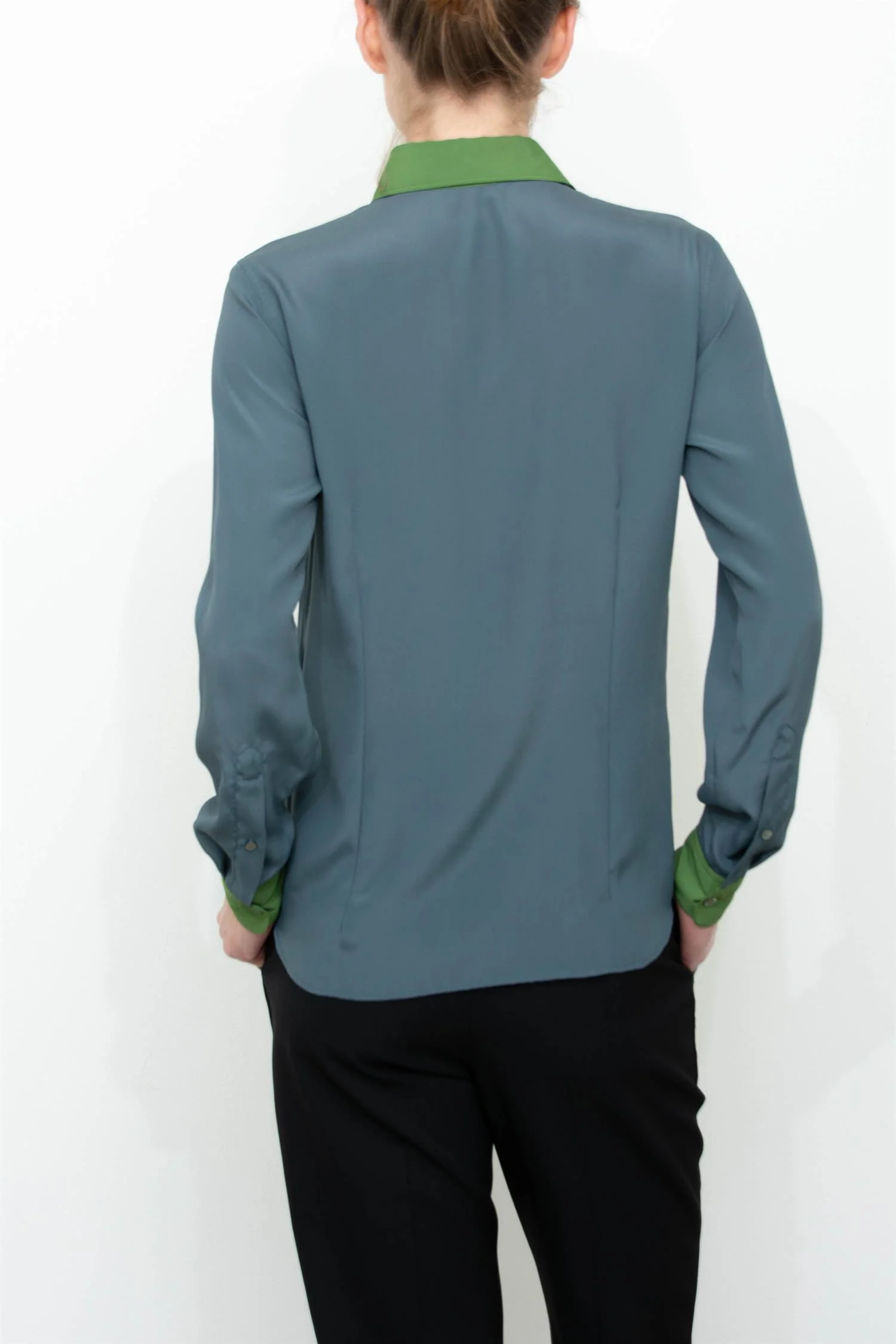 Silk Crepe Shirt - Image 4